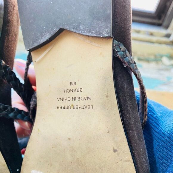 Valerie Stevens Embellished Sandal Slip Ons Size 6M - Picture 5 of 5